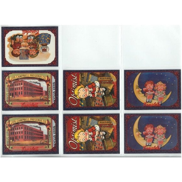 Lot of 1995 Campbell's Soup Chase Cards Sets and Promo Card Set - Picture 5 of 6
